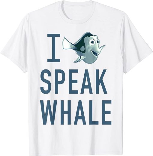 Pixar Finding Dory I Speak Whale Graphic T-Shirt T-Shirt