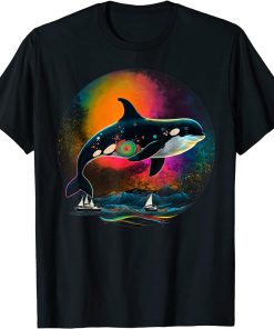 Unisex Orca Killer Whale Ocean Lover Design T-Shirt