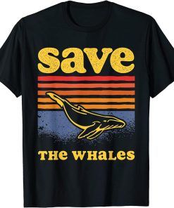 Save The Whales - Killer Orca Whale T-Shirt
