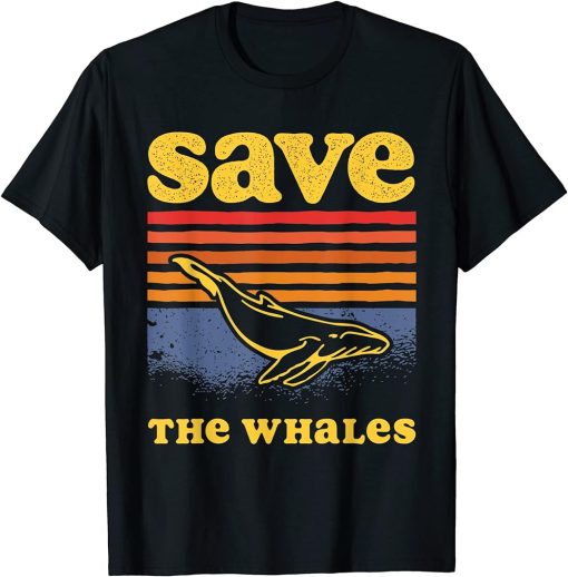 Save The Whales - Killer Orca Whale T-Shirt